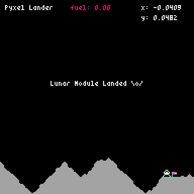 Pyxel Lander