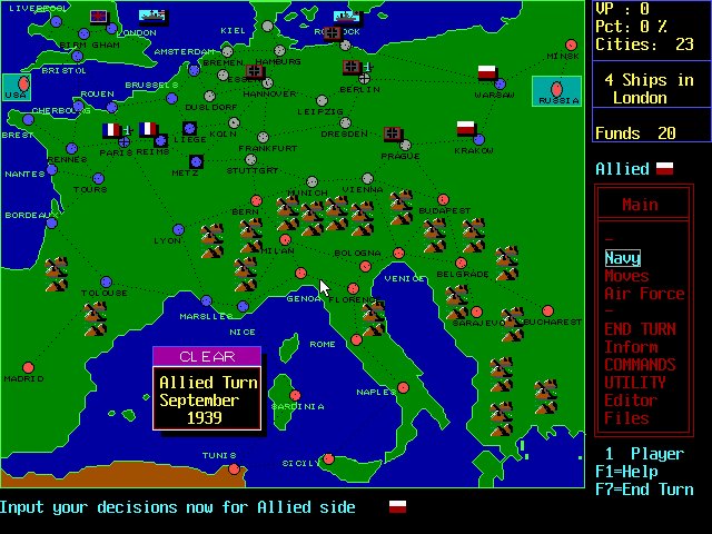 W.R. Hutsell's World War 2 In Western Europe Game